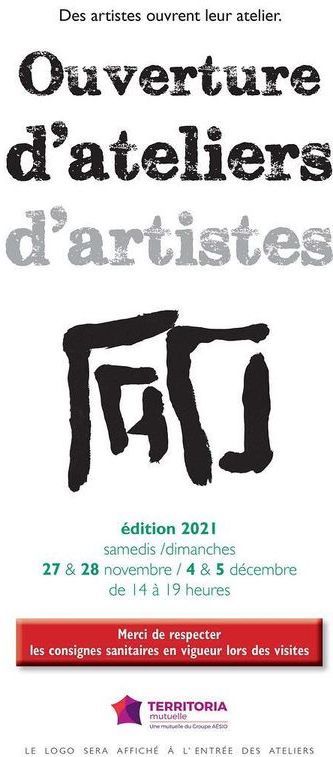 Ouverture ateliers d’artistes de Niort