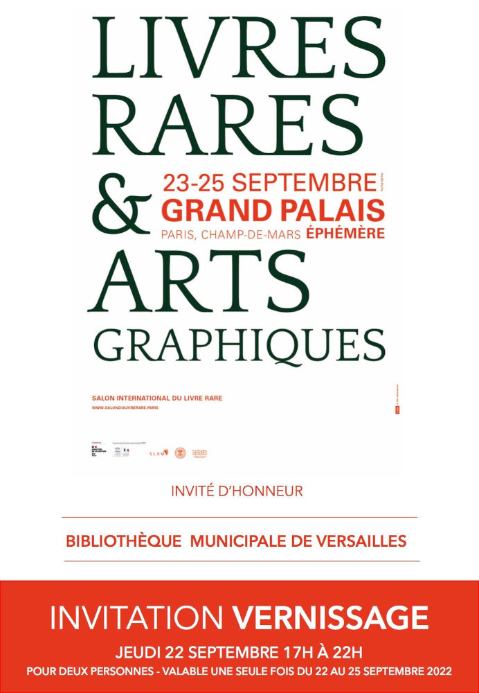 Livres rares et Arts graphiques