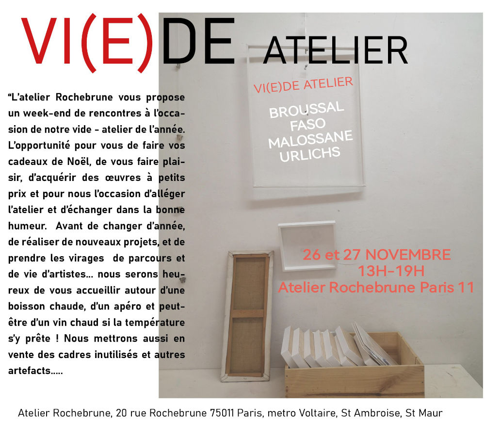 Vi(e)de atelier